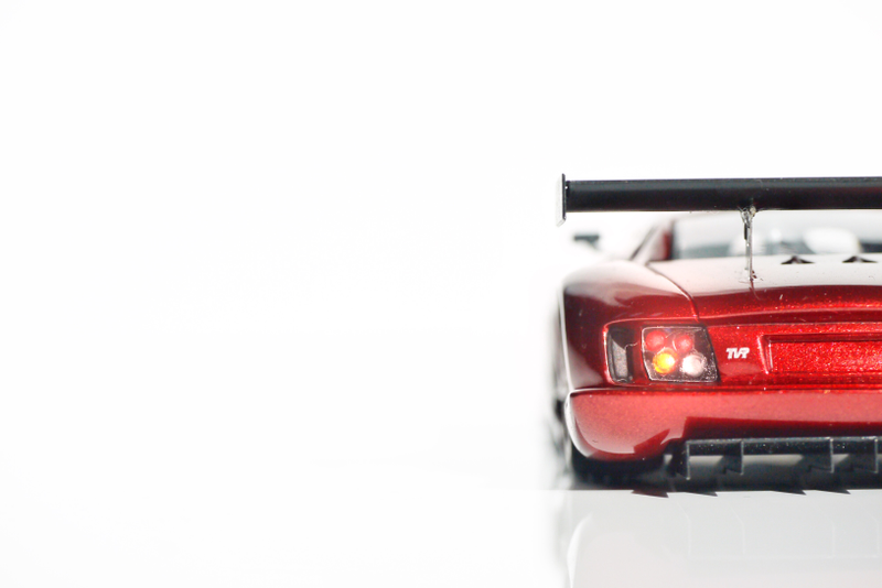 Illustration for article titled LaLD Car Week: Wacky Wednesday - 1/43 Spark TVR Cerbera Speed 12
